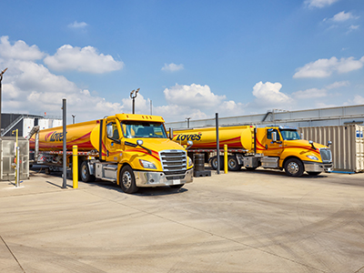 Gemini tankers at the Houston DEF terminal