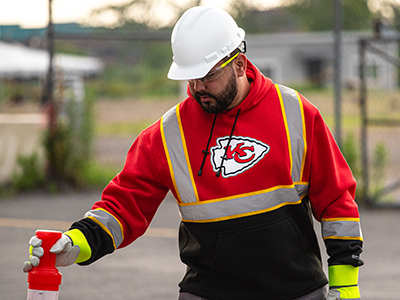 Kansas City Chiefs high-visibility apparel from Buffalo Outdoors