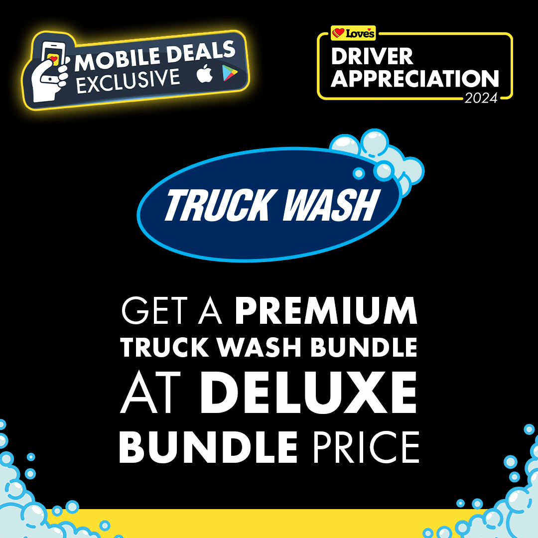 Get a premium truck wash bundle at the deluxe bundle price